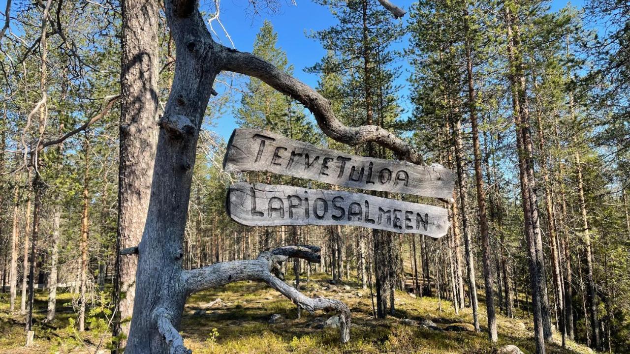 Hotel Lapiosalmi Wilderness Center Posio Exterior foto